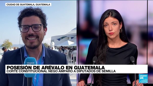 Informe desde Ciudad de Guatemala: tensión política en toma de posesión de Bernardo Arévalo