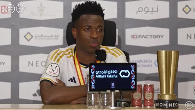 Vinicius se sincera: Sé que no soy un santo