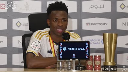 Vinicius y su celebración en modo Cristiano