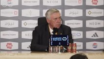 Rueda de prensa de Carlo Ancelotti tras el Real Madrid 4 Barcelona 1 de la Supercopa