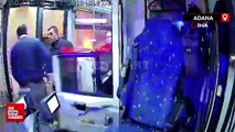 Adana'da kalp krizi geçiren yolcuyu otobüs şoförü hastaneye yetiştirdi