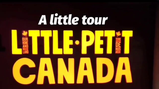 LITTLE CANADA TOUR DUNDAS SQUARE TORONTO ONTARIO