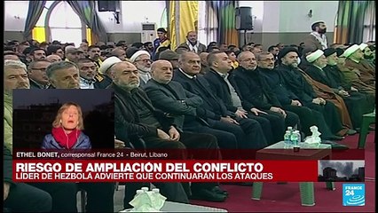 Informe desde Beirut: líder de Hezbolá advierte que seguirán los ataques contra Israel
