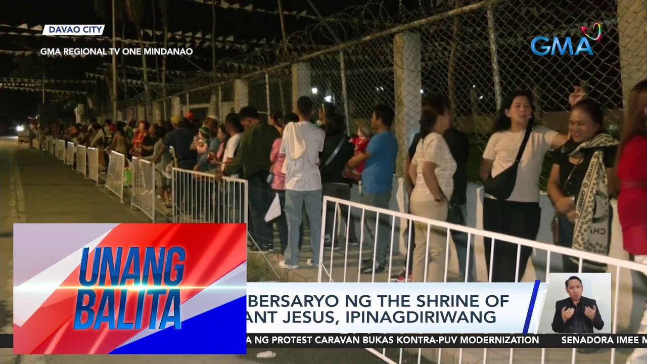 Ika-56 na anibersaryo ng The Shrine of The Holy Infant Jesus, ipinagdiriwang | UB