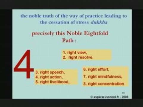 The Four Noble Truths - the first preaching of the Buddha