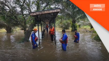 Banjir kembali landa Sabah, dua daerah terjejas