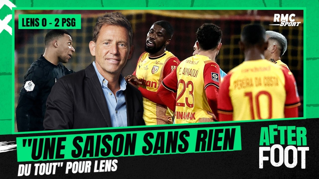 Lens 0-2 PSG : "Les Lensois se dirigent vers une saison sans rien du tout", constate Riolo