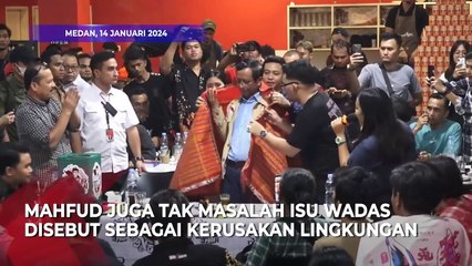 Скачать видео: Cawapres Mahfud MD Tak Masalah Isu Wadas Dibahas Saat Debat Pilpres Keempat