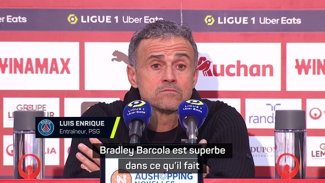Luis Enrique s'enflamme pour le superbe Barcola