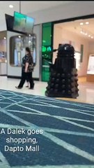Dalek goes shopping in Dapto | January 2024 | Illawarra Mercury