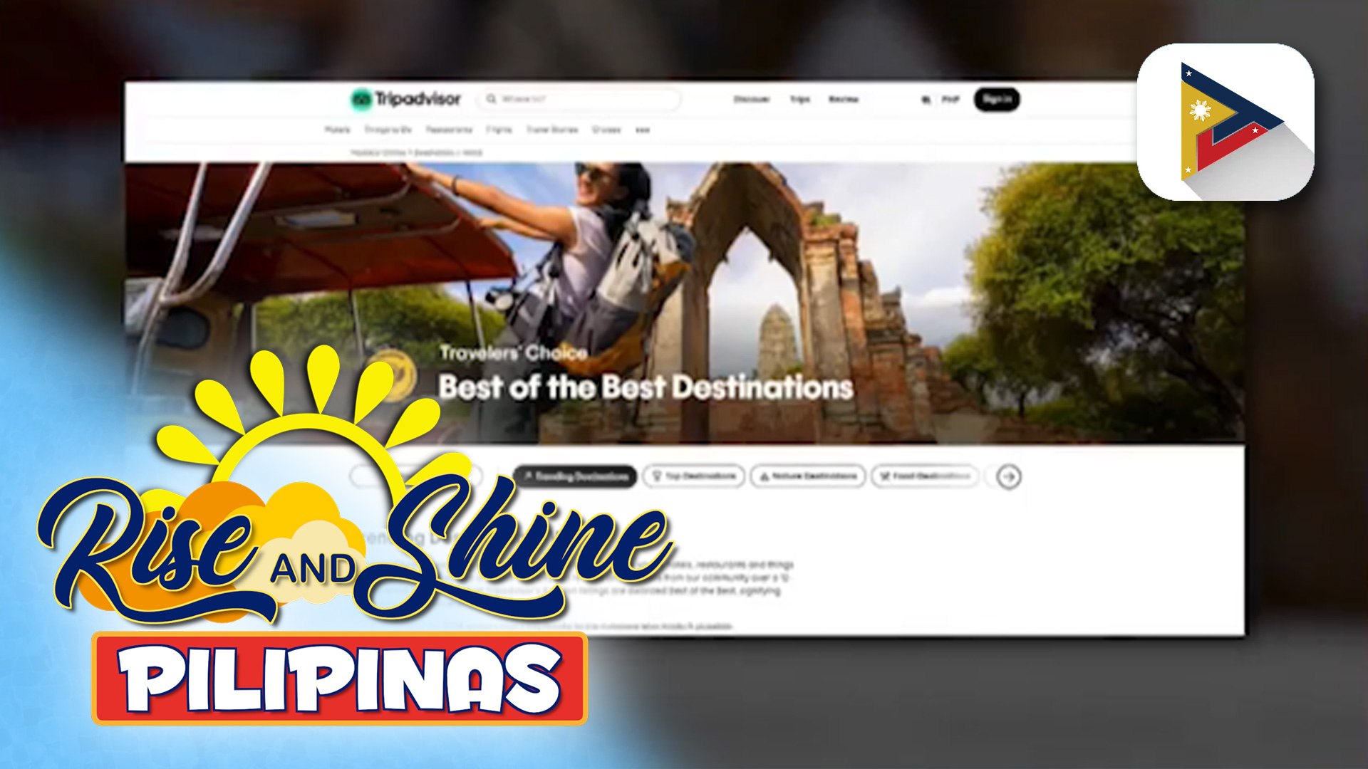 Palawan, pang-apat sa 'World Top Trending Destinations Best of the Best' ng Tripadvisor tr