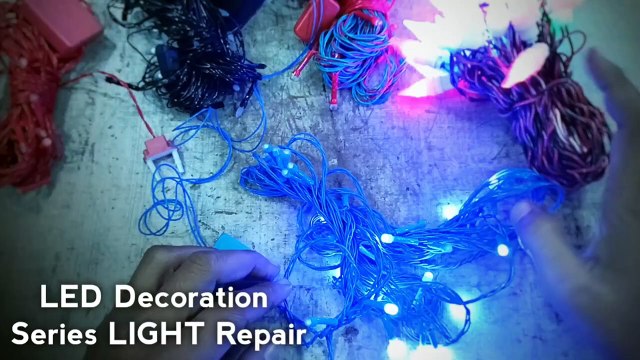 LED Decoration Series LIGHT Repair | dipawali jhalar light repair | jhalar repairing