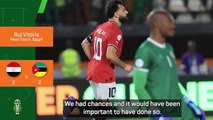 Vitoria admits Egypt 'lost concentration' in Mozambique draw