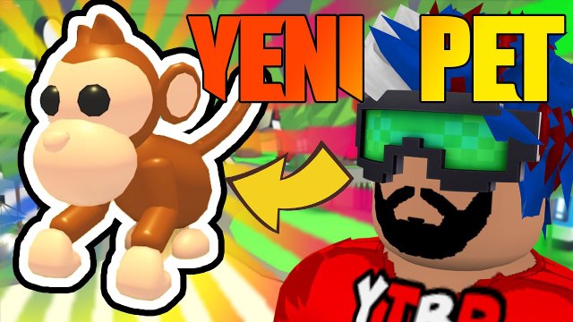 SİRKTEN YENİ MAYMUN PET ALDIK | ROBLOX ADOPT ME MONKEY | [ KOMİK HİKAYE ]