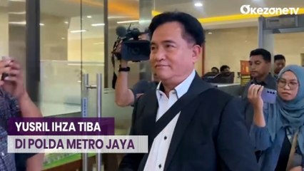 Download Video: Tiba di Polda Metro, Yusril Diperiksa Jadi Saksi Meringankan Firli Bahuri