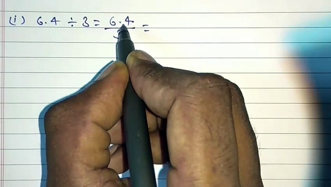 दशमलव का कठिन भाग