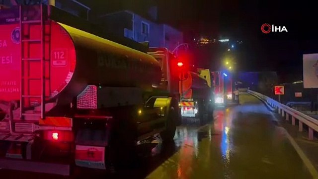 Bursa’da ahırda çıkan yangında 10 büyükbaş hayvan telef oldu