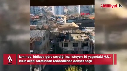 Yer: İzmir! Sevdiği kızı vermeyen aileyle sokak ortasında çatıştı