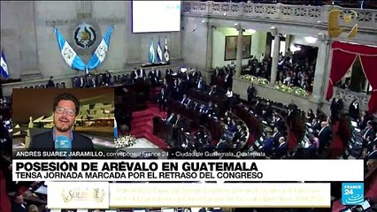 Informe desde Ciudad de Guatemala: batalla legislativa en el Congreso retrasa traspaso del poder