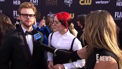 Billie Eilish Says THIS STAR Made Her Freak Out at the Golden Globes _ 2024 Crit