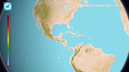 Corriente de viento a 300 mb