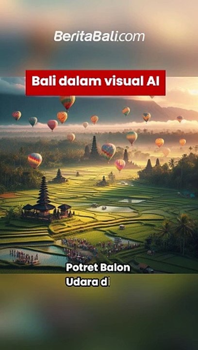 Potret Balon Udara di Bali