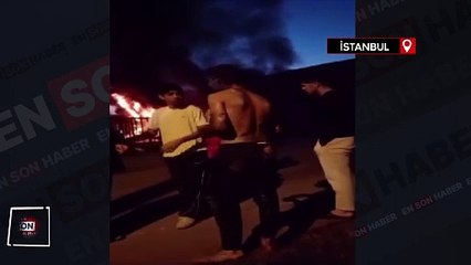 Sultanbeyli'de yangın faciası: Üç işçi hayatını kaybetti