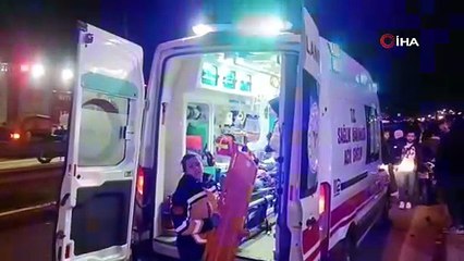 Takla atan otomobil 300 metre sürüklendi: Sürücü olay yerinden kaçtı