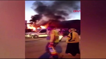 İstanbul'da işçilerin kaldığı konteynerde yangın