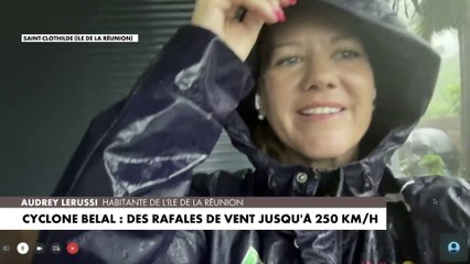 Cyclone Belal à La Réunion : une habitante espère «qu'il n'y aura pas trop de dégâts»