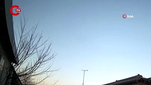 Japonya’da ateş topu şeklinde gök taşı görüldü