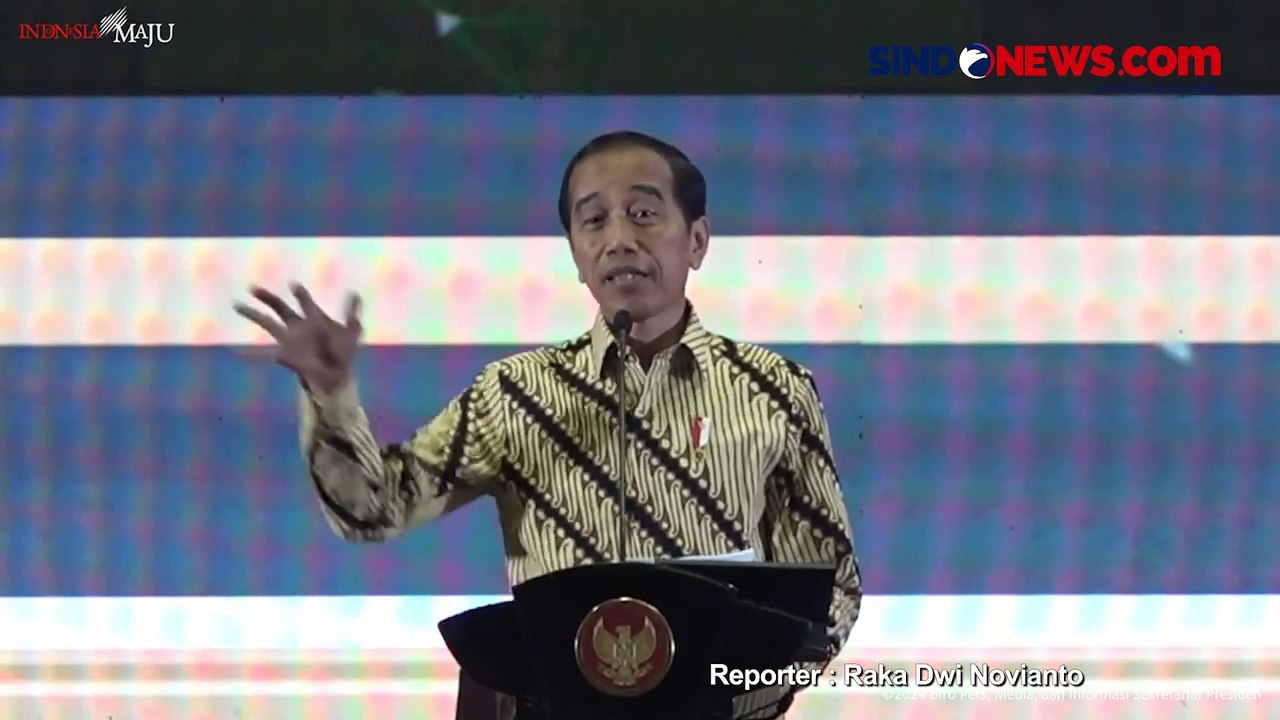 Jokowi Sebut SDA Melimpah Tak Cukup Jadikan Negara Maju, Butuh SDM Unggul dan IPTEK Berkualitas