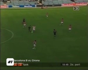 Day #1 | Messi 1st goal | Barcelona B vs Girona (9/5/2004)