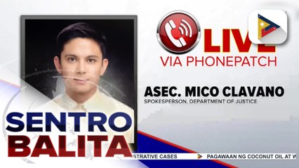 DOJ, wala pang plano na paimbestigahan ang isyu ng pangangalap ng pirma para sa Cha-cha