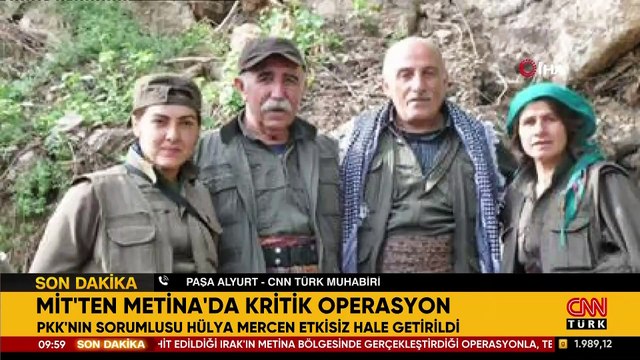 MİT'ten Metina'da nokta operasyon! Sözde sorumlu terörist etkisiz