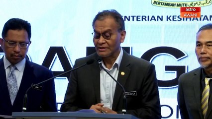 Peningkatan kes denggi sebanyak 86.3% pada 2023 - Menteri Kesihatan