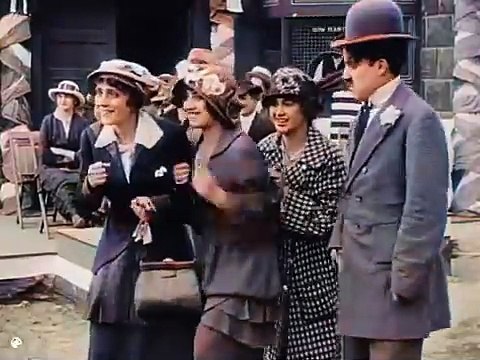 #CharlieChaplin - The Mabel's Busy Day (1914) _ Remastered & Restored Movie _ Public Domain Movies