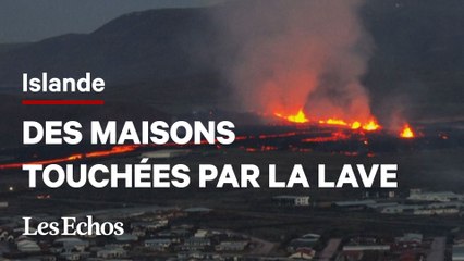Islande : une éruption volcanique brûle des maisons
