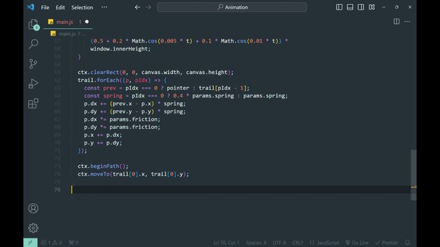 Interactive Mouse Cursor Animation Tutorial | HTML, CSS, JavaScript