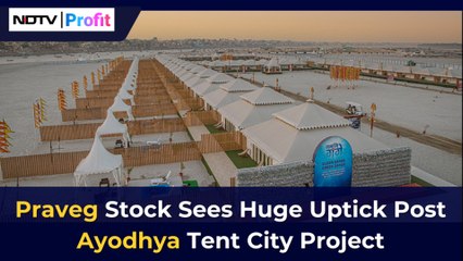 Krishan Kant On Occupancy Expectations At Praveg Tent City In Ayodhya | NDTV Profit