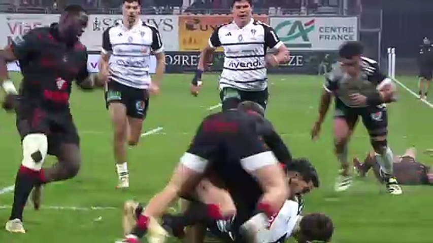 Video : Video - Rsum Pro D2 2023/2024 J16 CA Brive 21 - Rouen 03