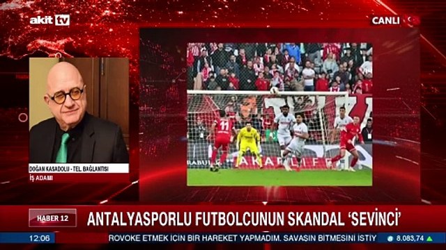 Yahudi iş insanı Doğan Kasadolu Antalyasporlu futbolcuyu kınadı! Filistin halkının yanında olduğunu belirtti