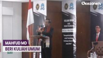 Beri Kuliah Umum di Universitas Nomensen, Mahfud MD Bicara tentang Politik Hukum
