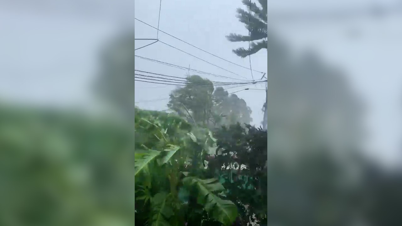 Les premières images du Cyclone Belal à la Réunion