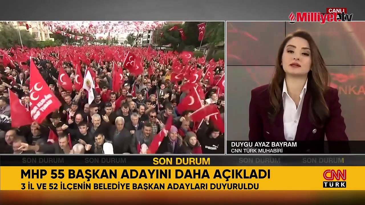MHP, 3 il ve 52 ilçenin daha belediye başkan adaylarını açıkladı