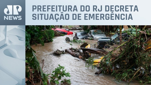 Chuvas fortes deixam 11 mortos no Rio de Janeiro
