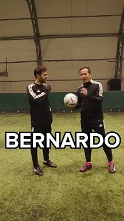 Bernardo Silva learns freestyle trick in litera...