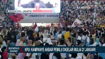 KPU Umumkan Kampanye Akbar Digelar Mulai 21 Januari 2024 dan Dibagi ke 3 Zonasi