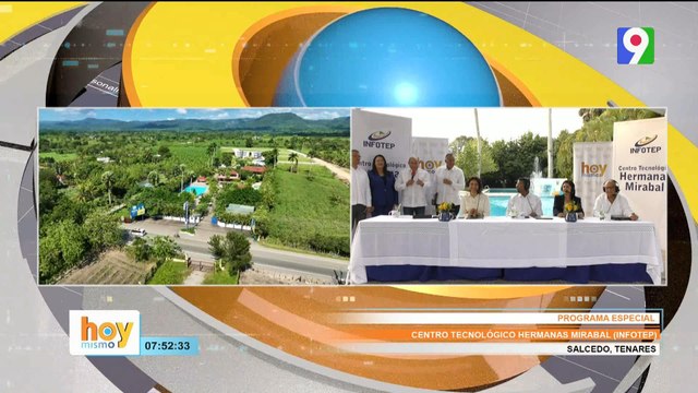 Transmisión desde Centro Tecnológico Hermanas Mirabal INFOTEP | Hoy Mismo
