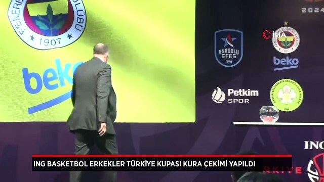 ING Basketbol Erkekler Türkiye Kupası kura çekimi yapıldı